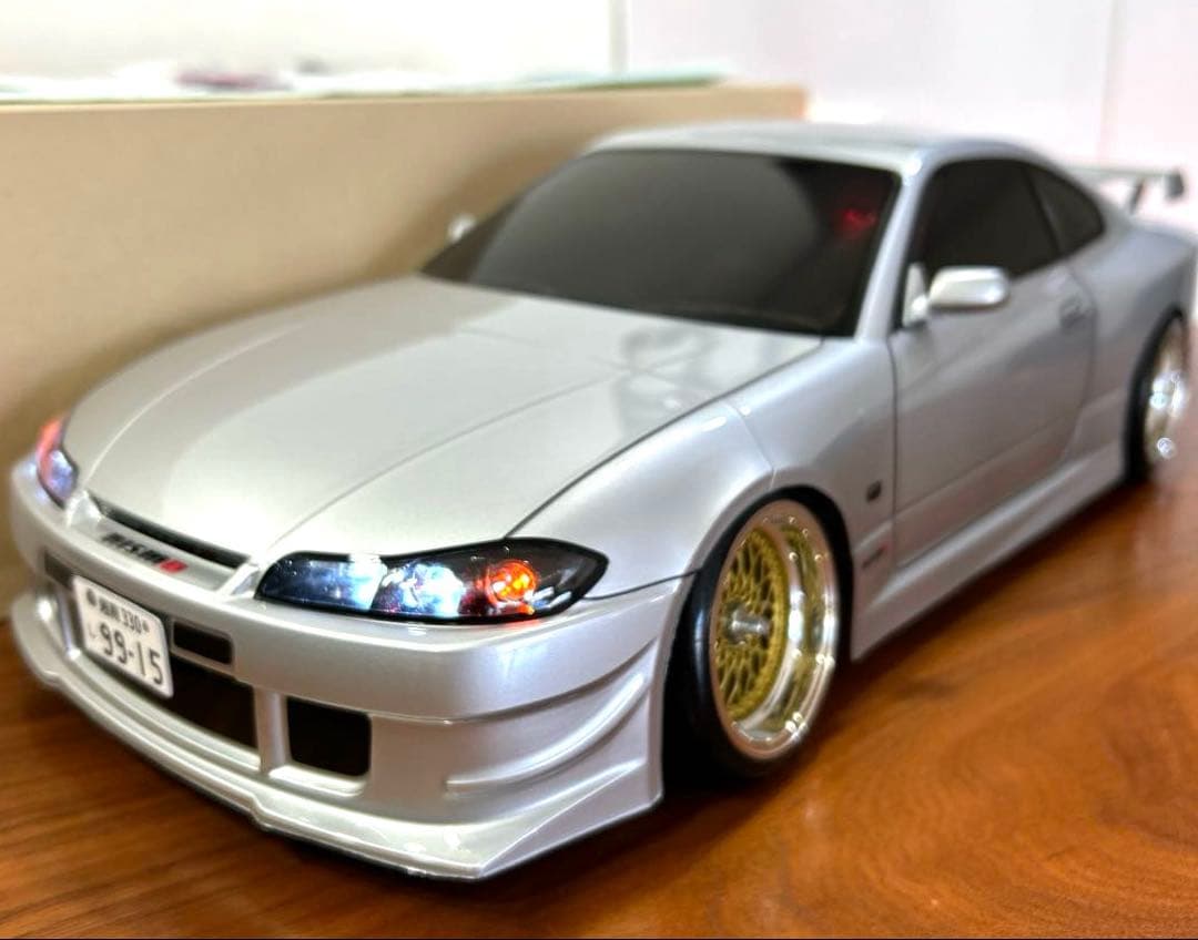 電飾付き タミヤ ニスモ COPPERMIX シルビア スペアボディ