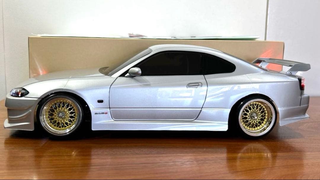 電飾付き タミヤ ニスモ COPPERMIX シルビア スペアボディ