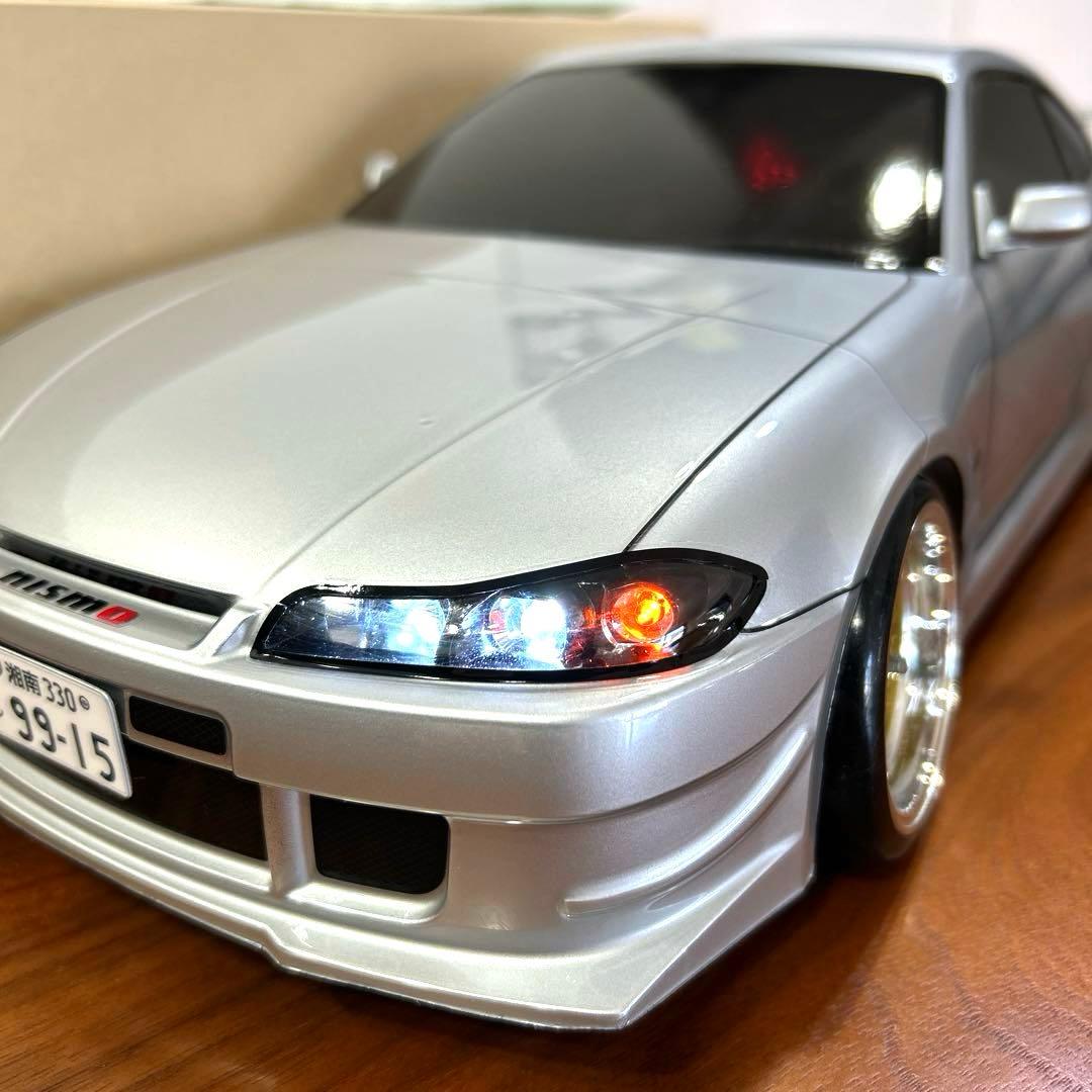 電飾付き タミヤ ニスモ COPPERMIX シルビア スペアボディ