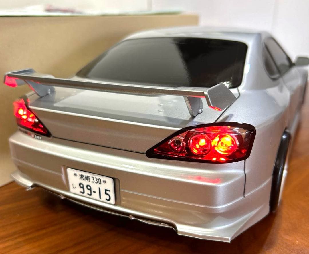 電飾付き タミヤ ニスモ COPPERMIX シルビア スペアボディ