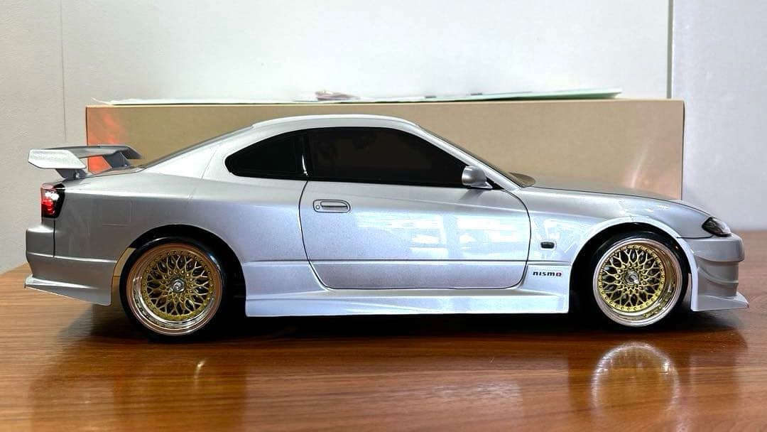 電飾付き タミヤ ニスモ COPPERMIX シルビア スペアボディ