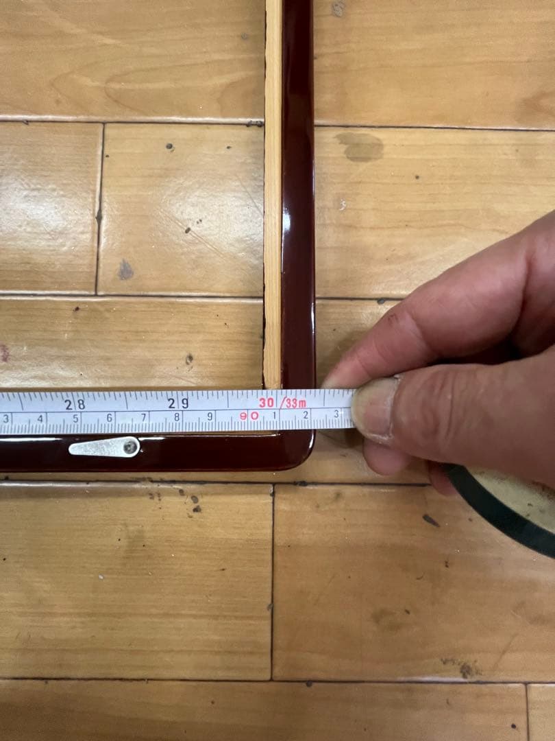 うるし塗り衝立　帯飾り　アート作品向け