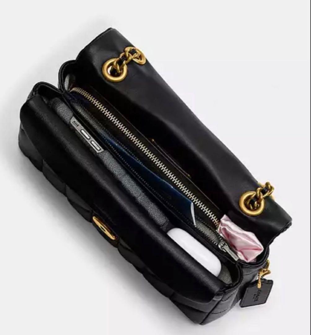 新品coach タビー ショルダー バッグ キルティング　CP150