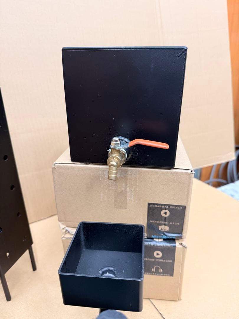 廃油ストーブ　高品質・高効率 ロケットストーブ　別2リットルオイルタンク付き