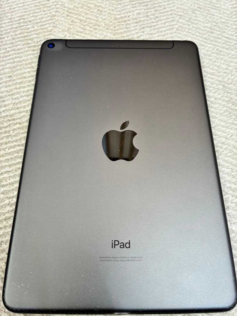 iPad mini 5 64G 最大容量87%セルラーモデル