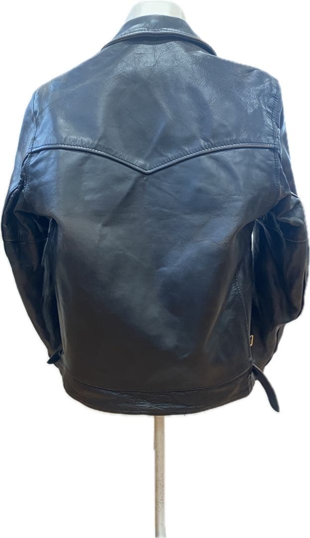 茶芯AERO LEATHER HIGHWAYMAN 馬革 90s前期