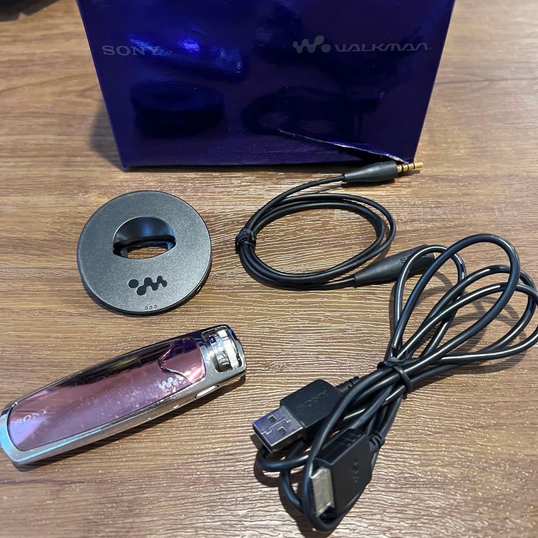 SONY ウォークマン　NW-S703F ピンク　本体　付属品　一部動作確認済