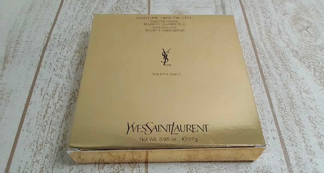 【新品未使用】 イヴサンローラン クチュール フェイス パレット