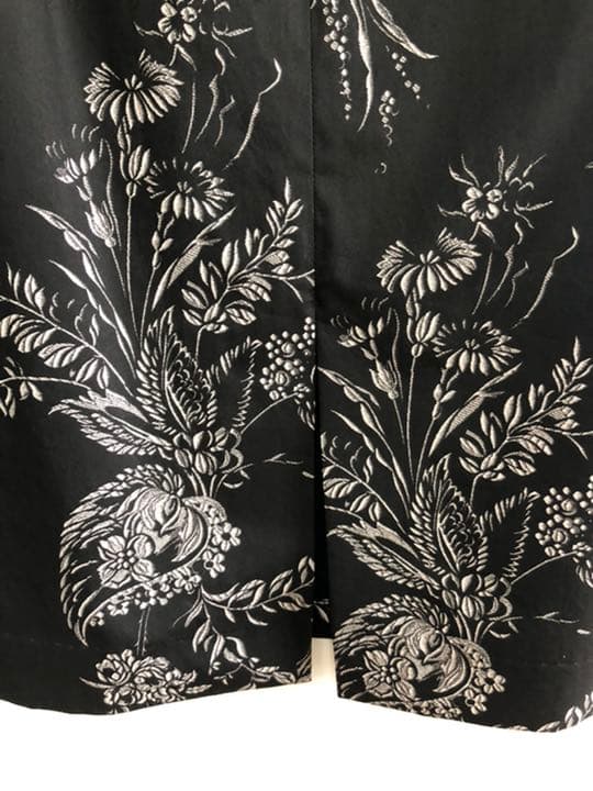 ドリスヴァンノッテンコットンプリントスカート