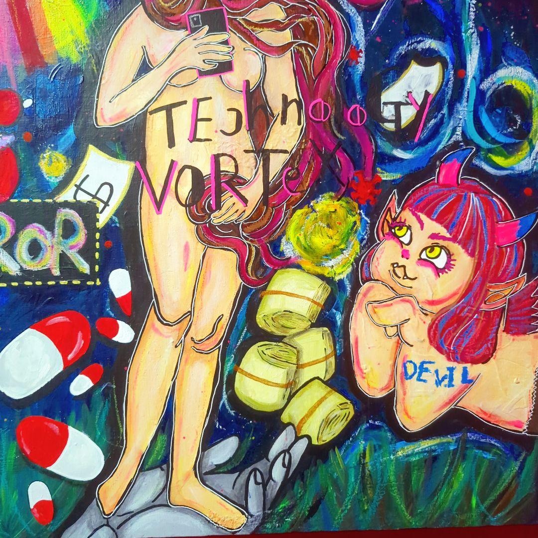 【一点物アートSALE:】CHAOS（カオス）【F20号】