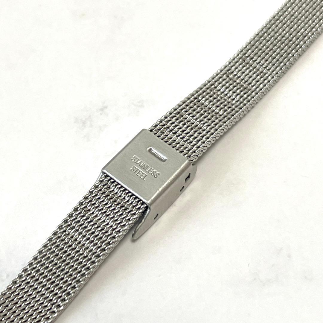 極美品✨ete エテ ダイヤモンド ソーラーウォッチ メッシュベルト 腕時計