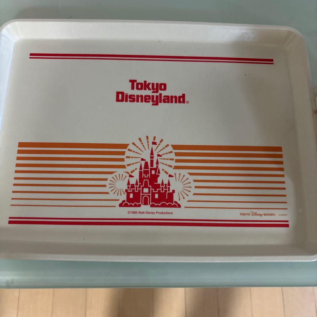 レア☆匿名　ディズニーランド　復刻　トレー　セット　25周年