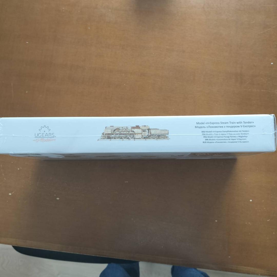 ユーギアーズ蒸気機関車 木製 パズル