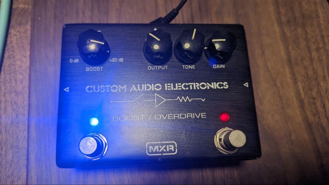 MXR MC402 Boost/Overdrive ギターエフェクター
