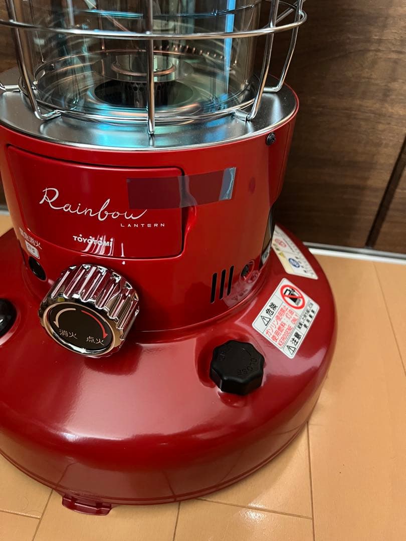 TOYOTOMI レインボーストーブ 希少のレッドです♪ケース附属♪