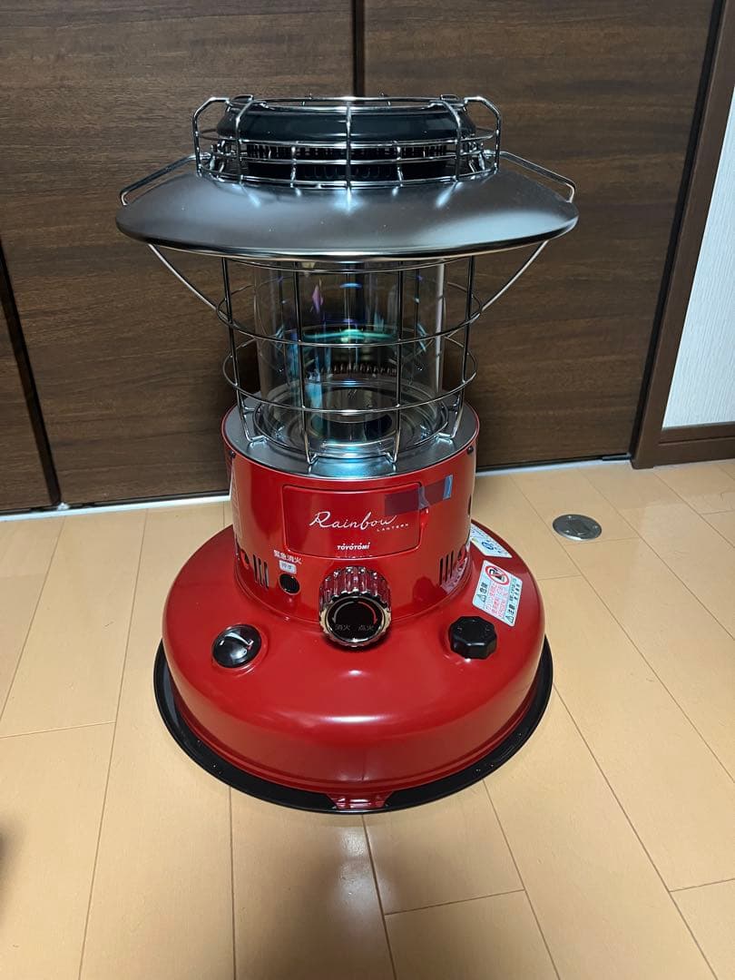 TOYOTOMI レインボーストーブ 希少のレッドです♪ケース附属♪