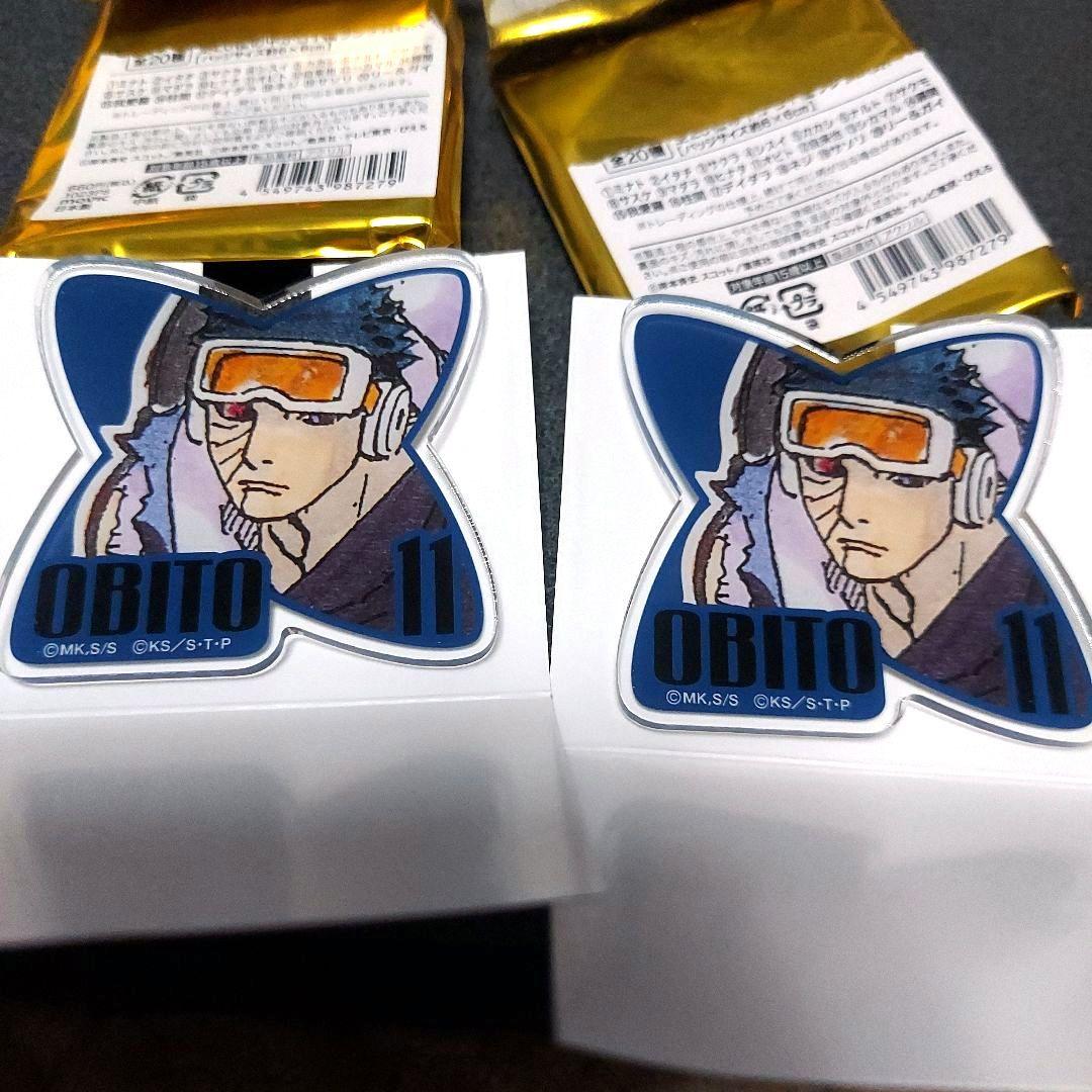 うちはオビト　NARUTOP99　アクリルクリップ　バッジ