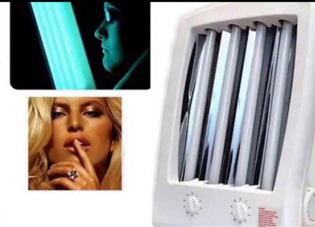 フェイス 顔 日焼マシーン 日焼けマシン 100V 4本 1分～60分タイマー付