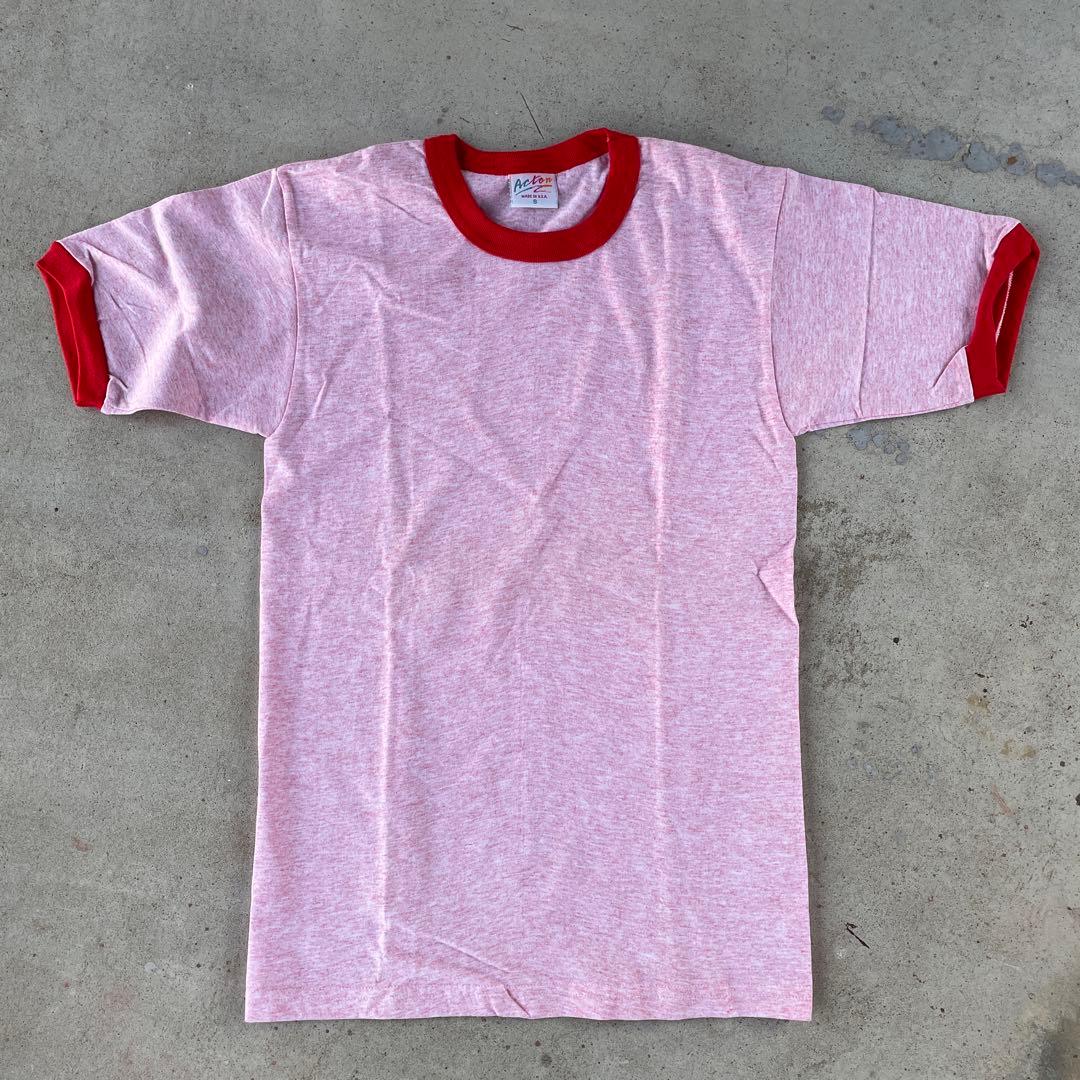 デットストック USA製 Tシャツ リンガー ラグラン 古着卸 まとめ売り