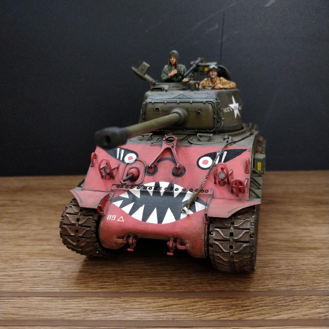 M4EG8 シャーマン戦車 1/35 スケール　朝鮮戦争仕様
