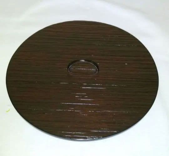 水指 ガラス 漆器　吉田華正作