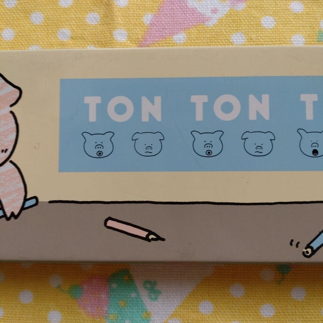 レトロ　ソニークリエイティブ　TON TON TIMING　筆箱　消しゴム