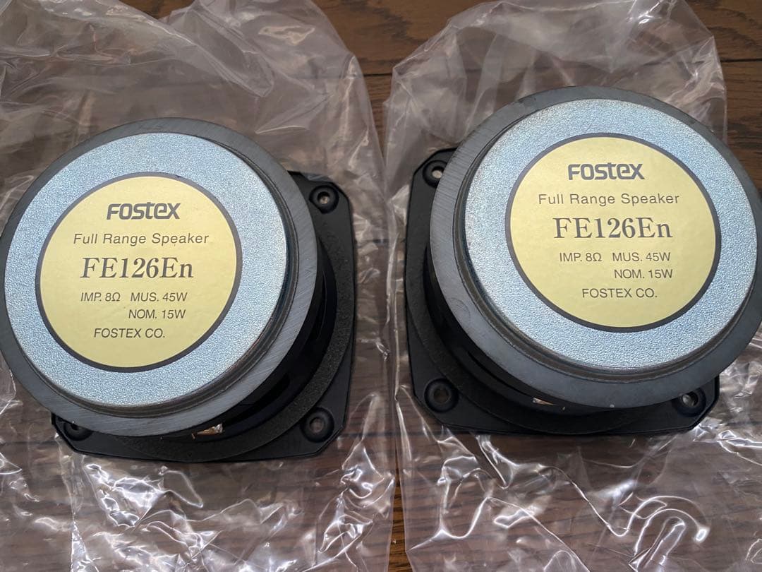 Fostex FE126En フルレンジスピーカー 2個セット