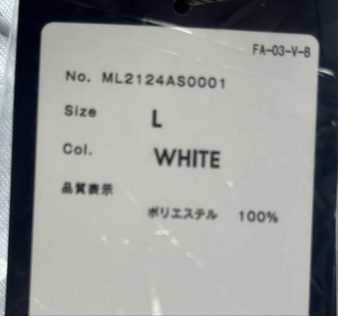 浜崎あゆみ × MFC STORE コラボシャツ　ベースボール　ホワイトLサイズ