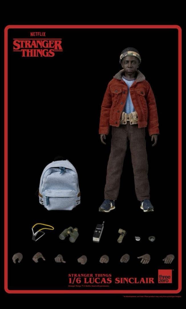 three zero 1/6 ストレンジャー・シングス ルーカス・シンクレア
