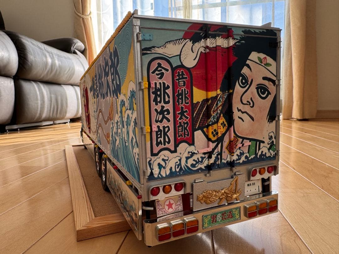 KING デコトラ1/20 天下御免改　一番星制作途中品現状渡し