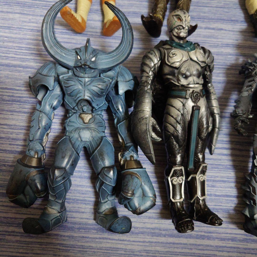 仮面ライダー　ソフビ　まとめ売り　昭和　怪人　ショッカー　約17cm　フィギュア