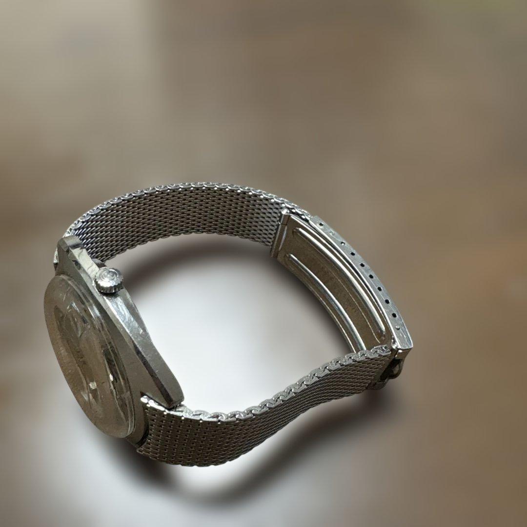 CERTINA 自動巻き時計 シルバー メッシュバンド動作確認済みです。