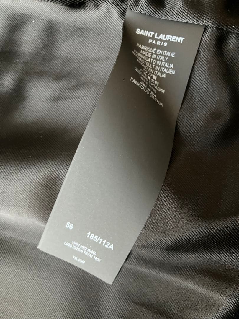 超美品 SAINT LAURENTサンローラン キース レザージャケット 56