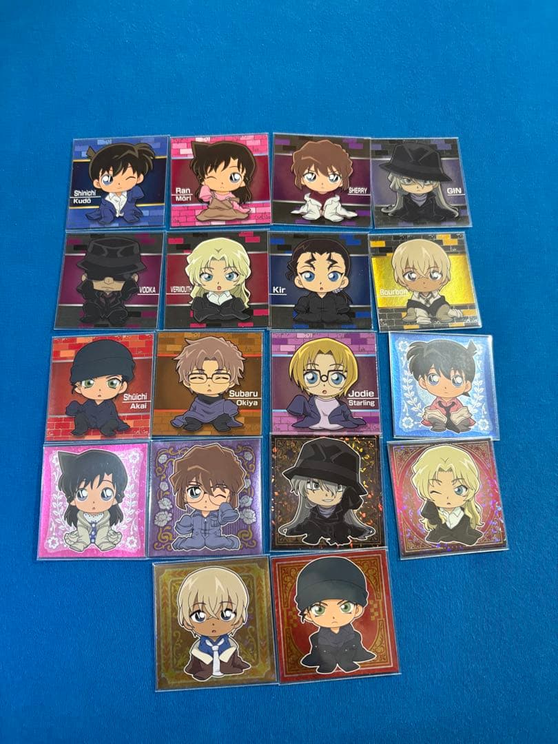 名探偵コナン　アポトキシン4869グミ　aptx4869 ちぢませ隊シールコンプ