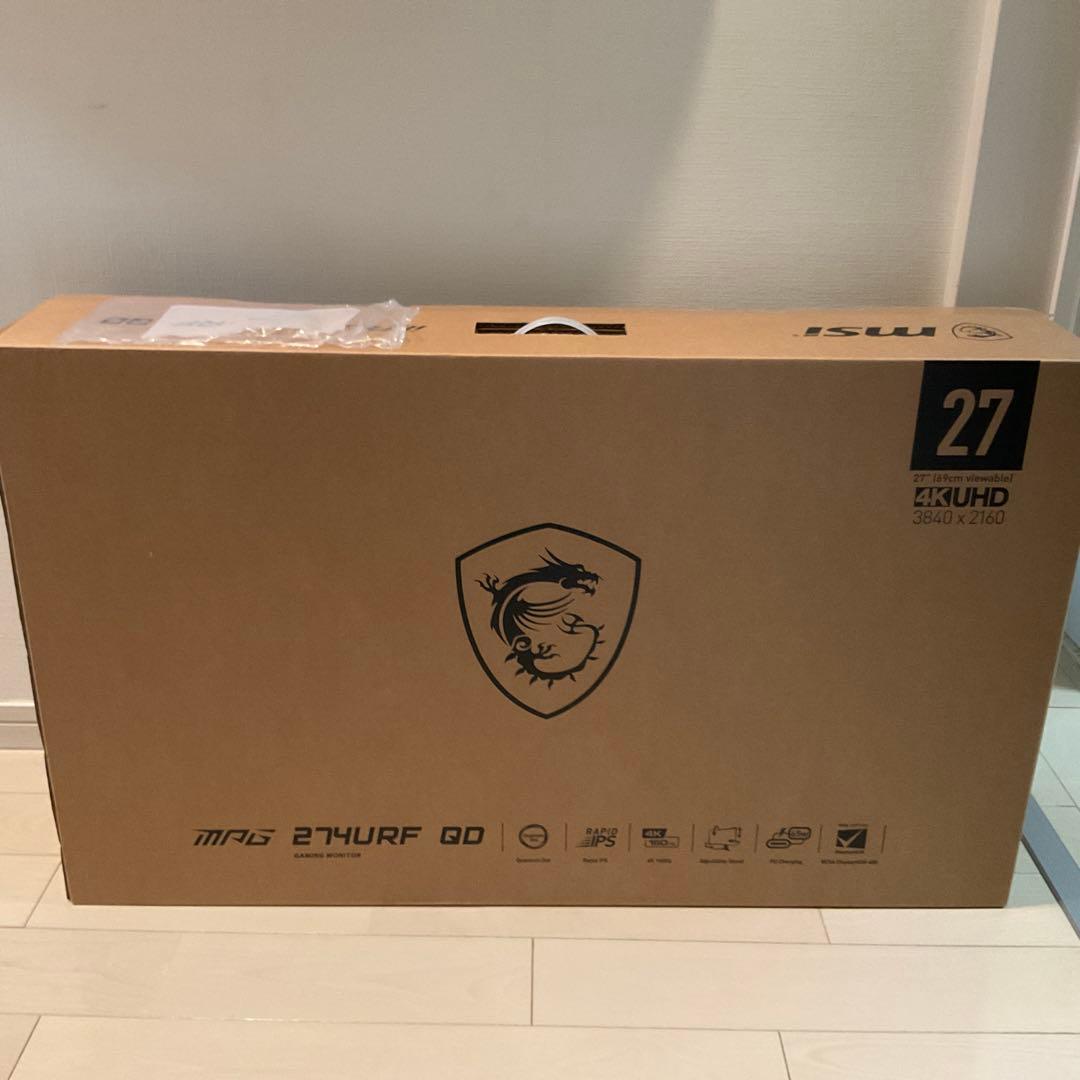 MSI MPG 274URF QD 27インチ 4K UHD