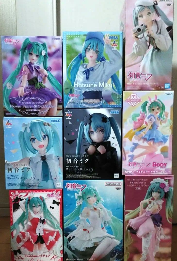 初音ミク フィギュアセット 9体