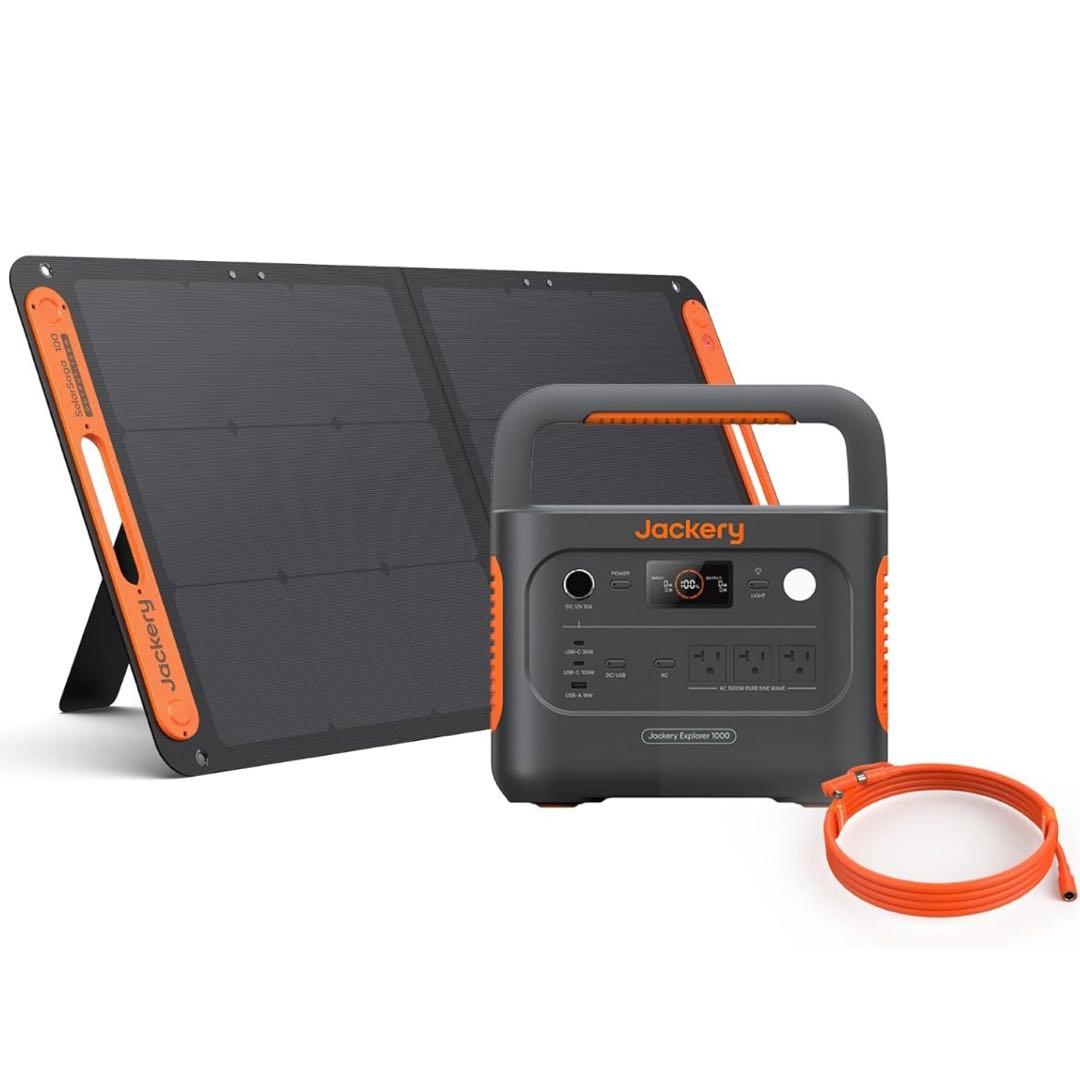 【未開封・4点セット】Jackery Solar Generator 1000