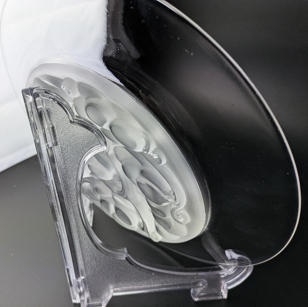 フロストによる立体感★希少★ラリック マリエンタール 24㎝大皿 フランス