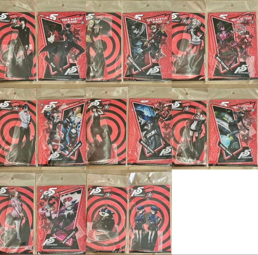 ペルソナ5 P5 アクリルスタンド アクスタ 竜司 杏 祐介 真 双葉 春