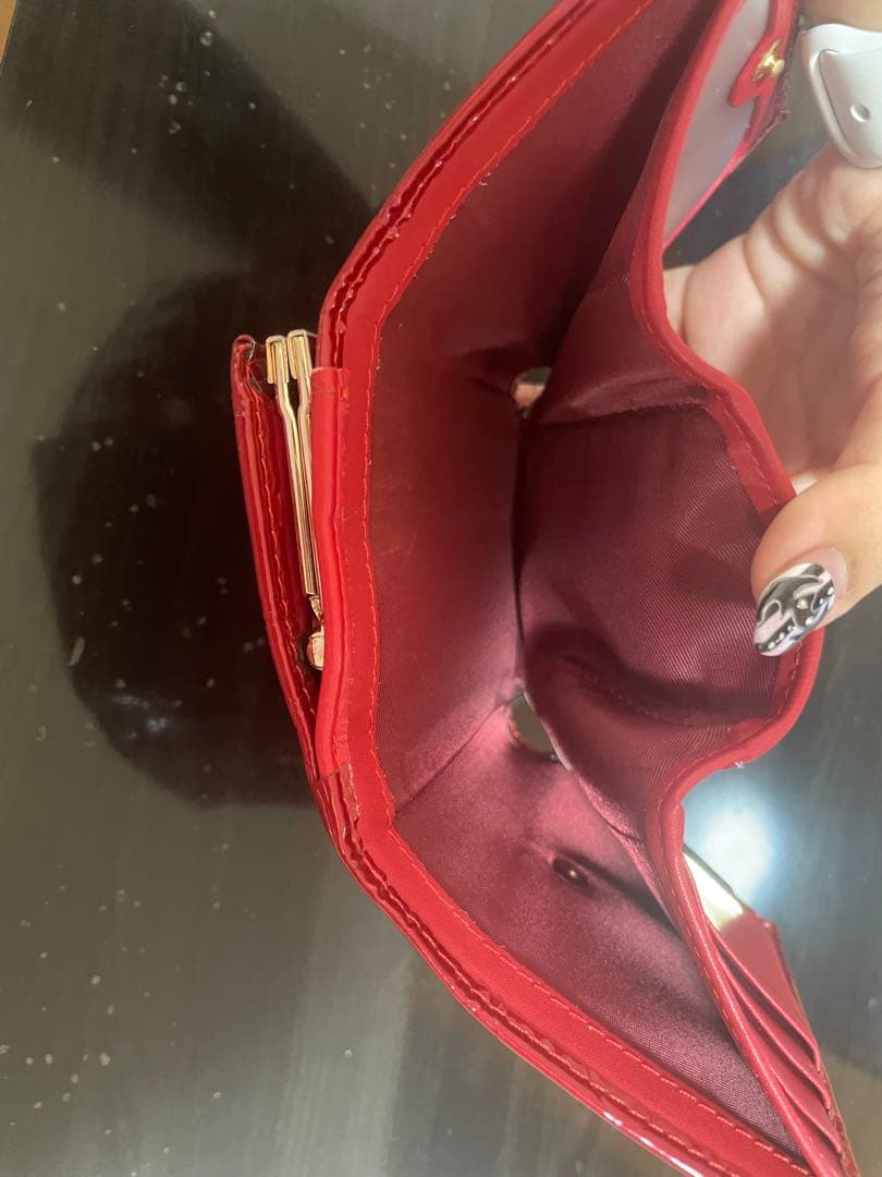 ぽ*へ様 Vivienne Westwood 三つ折り財布　レッド