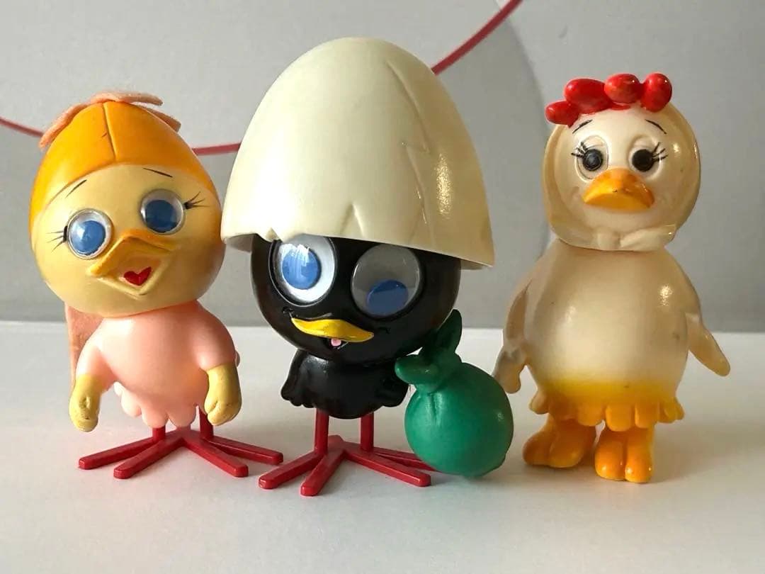 カリメロ 3点セットソフビ ブルマァク フィギュア 当時物BULLMARK