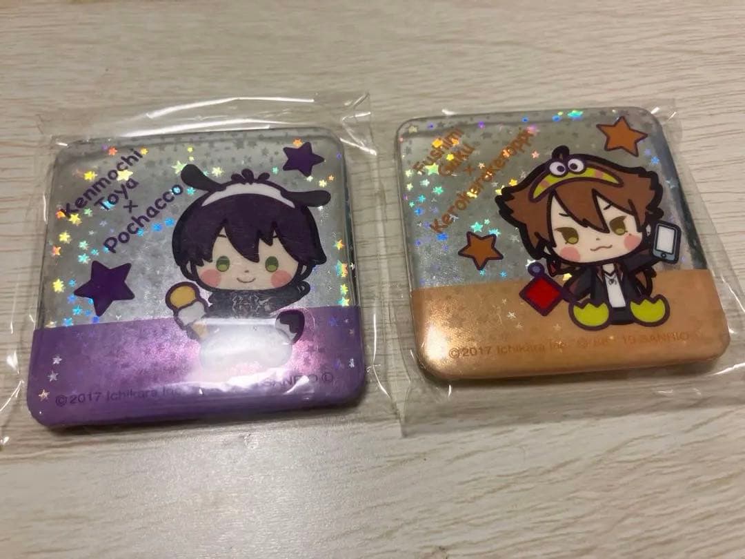 剣持刀也 伏見ガク サンリオ 缶バッジ