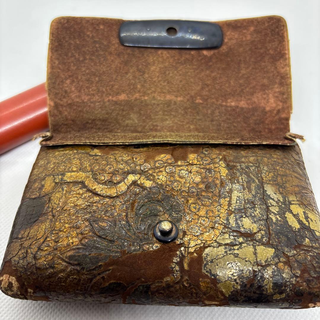 煙管　煙管筒　煙草袋　アンティーク