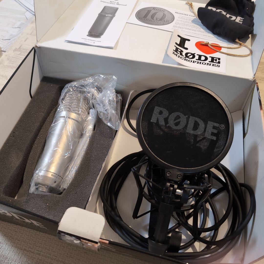 動作未確認　RØDE NT1-A コンデンサーマイク　オマケ付き