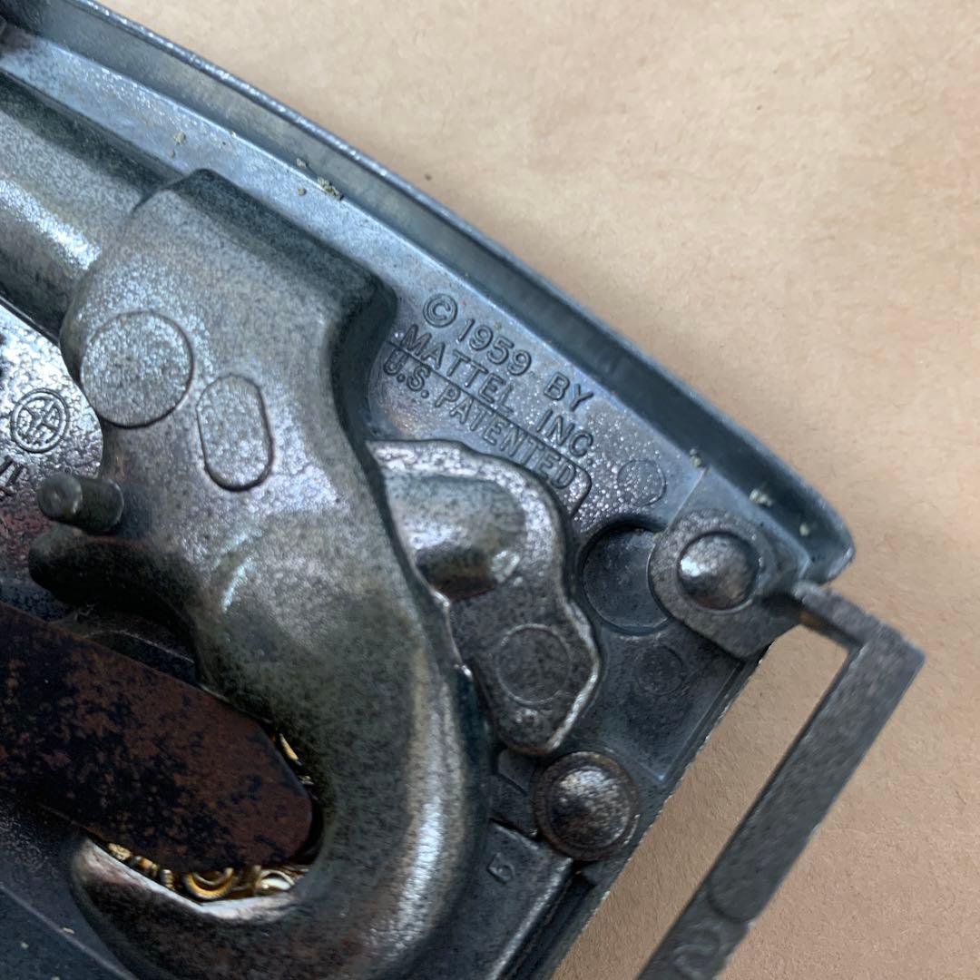 マテル社製　ガンバックル　1959