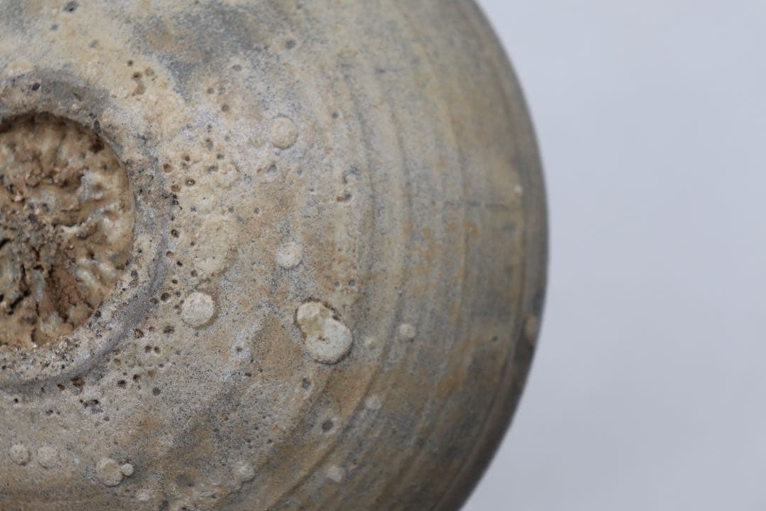 李朝　粉青釉茶碗　アンティーク　送料込み0528