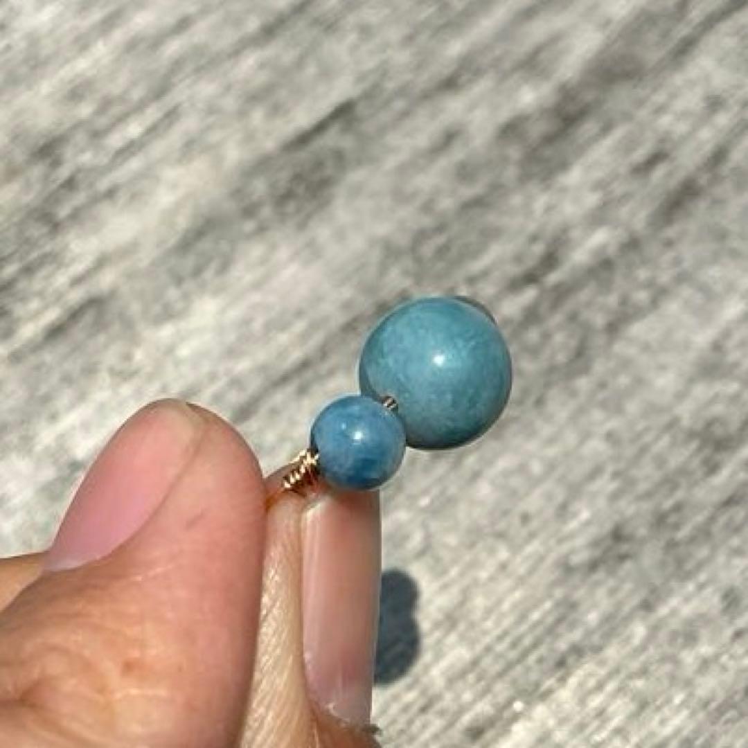 【専用】コン沢翡翠の珠　3珠　その2