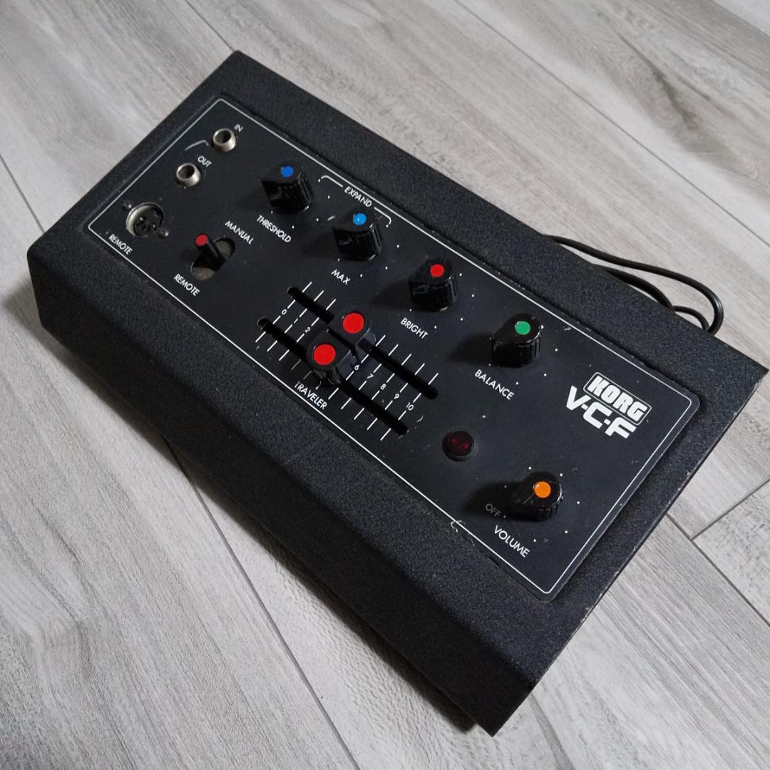 【70年代ビンテージ】KORG V.C.F FK-1フィルター(フットペダル付)