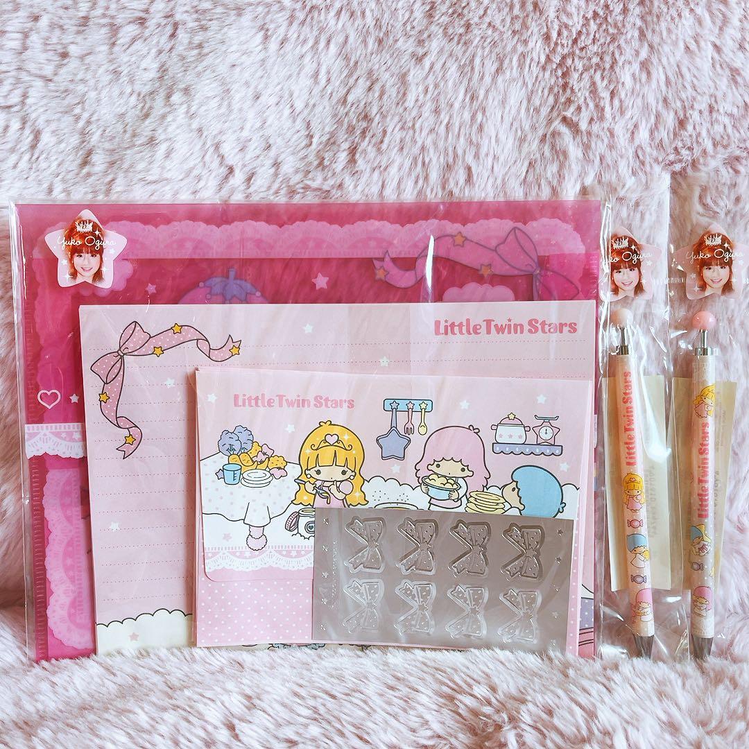 希少レア　キキララ　小倉優子 コリン　レターセット　ペン　ファイル　2008