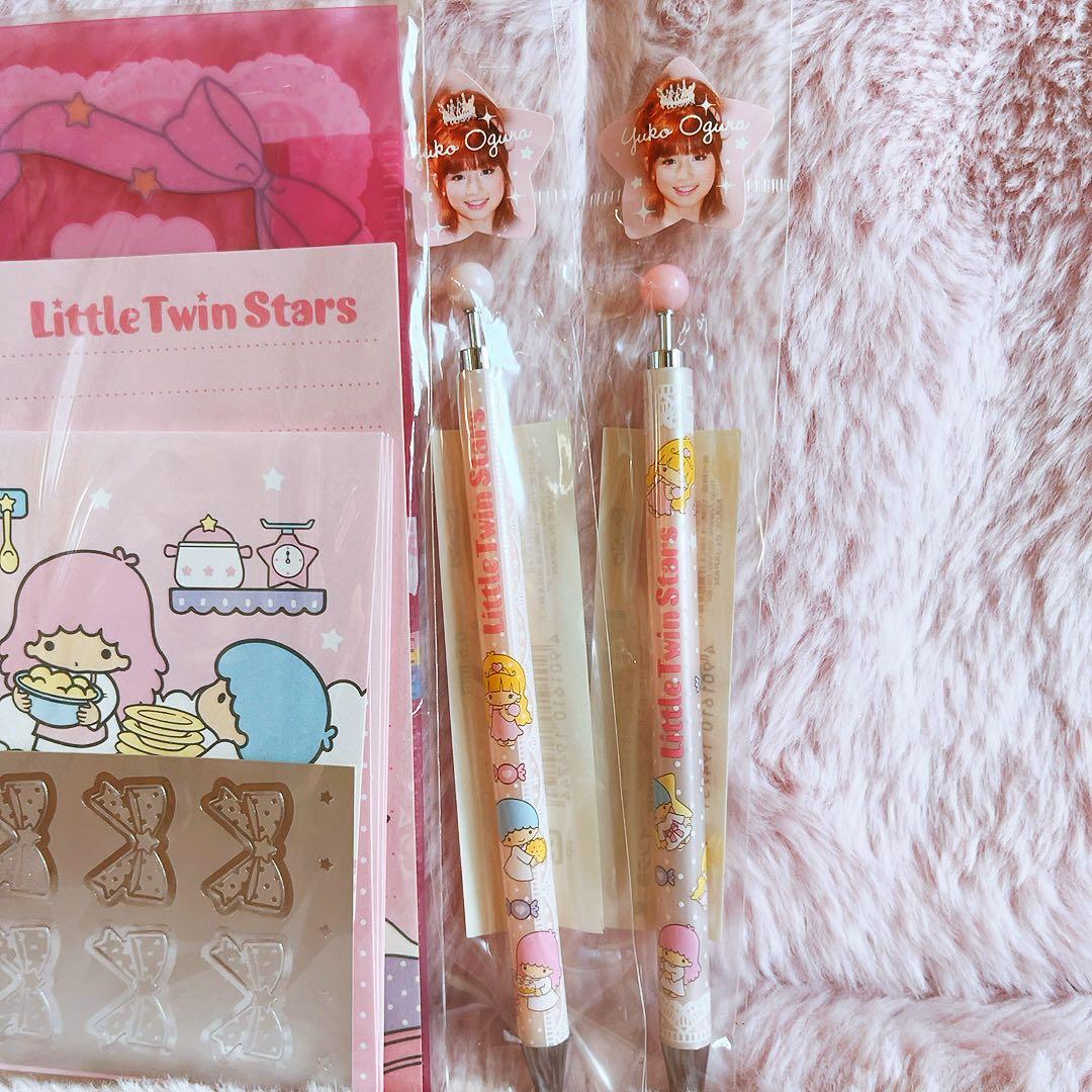 希少レア　キキララ　小倉優子 コリン　レターセット　ペン　ファイル　2008